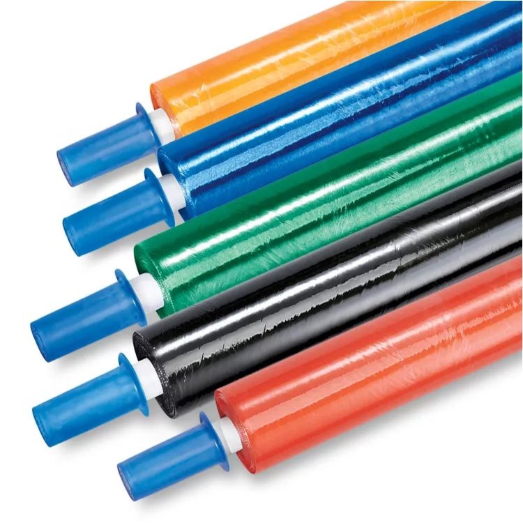 Spalvotas Stretch Wrap